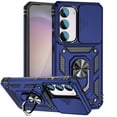 thumbnail image 1 of Dteck for Samsung Galaxy S24 Plus Case with Sliding Camera Lens Protector, Military Grade Rugged Shockproof Heavy Duty Galaxy S24 Plus Protective Cover with Magnetic Ring Kickstand,Blue, 1 of 8