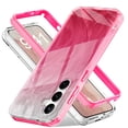 thumbnail image 1 of Dteck for Samsung Galaxy S24 Plus Case, Slim Fit Anti-Yellow Shockproof Soft TPU Bumper + Hard Front Cover [No Screen Protector] Hybrid Protective Case for Samsung Galaxy S24 Plus / S24+,Rose, 1 of 10
