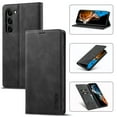 thumbnail image 1 of Dteck for Samsung Galaxy S24 Plus Wallet Case,Premium Leather Flip Wallet Case with Card Slots Kickstand Magnetic Buckle Shockproof Protective Cover, Black, 1 of 8
