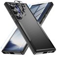 thumbnail image 1 of Dteck for Samsung Galaxy S24 Ultra Case, Full Body Heavy Duty Rugged Shockproof Protective Phone Cover with Tempered Glass Screen Protector and Camera Lens Cover,Black, 1 of 7