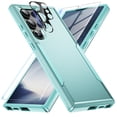 thumbnail image 1 of Dteck for Samsung Galaxy S24 Ultra Case, Full Body Heavy Duty Rugged Shockproof Protective Phone Cover with Tempered Glass Screen Protector and Camera Lens Cover,Mint, 1 of 7