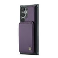 thumbnail image 1 of Dteck for Samsung Galaxy S24 Ultra Case Wallet with RFID Blocking 4 Card Holder, Premium Durable PU Leather Magnetic Clasp Kickstand Shockproof Back Protective Cover for Galaxy S24 Ultra 5G,Purple, 1 of 5