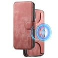 thumbnail image 1 of Dteck for Samsung Galaxy S24 Ultra Wallet Case with RFID Blocking Credit Card Holder, Magnetic Detachable PU Leather Folio Flip Kickstand Shockproof Cover Women Men for Samsung S24 Ultra,Pink, 1 of 8