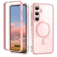 thumbnail image 1 of Dteck for Samsung Galaxy S25+ Case, for Galaxy S25 Plus Magnetic Case Compatible with MagSafe Wireless Charging, Rugged Shockproof Protective Cover for Women Men 2025,Pink, 1 of 7