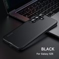 thumbnail image 1 of Dteck for Samsung Galaxy S25 Case, Magnetic Carbon Fiber Texture Thin Slim Fit Shockproof Hybrid Hard PC Back Drop Protection Lightweight Protective Case Cover, Black, 1 of 6