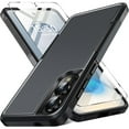 thumbnail image 1 of Dteck for Samsung Galaxy S25 Edge Case with Screen Protector, Military Grade Drop Protection Dual Layer Heavy Duty Shockproof Protective Phone Case for Samsung S25 Edge 2025,Black, 1 of 6