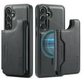 thumbnail image 1 of Dteck for Samsung Galaxy S25 Magnetic Case with Detachable Wallet Card Holder, Compatible with MagSafe, RFID Blocking Credit Slots Kickstand Shockproof Phone Cover for Women Men,Black, 1 of 6