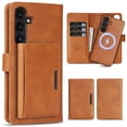 thumbnail image 1 of Dteck for Samsung Galaxy S25 Plus Case Detachable Wallet Case with Card Holder, 3 in 1 PU Leather Flip Folio with RFID Blocking Stand Shockproof Phone Cover 6.7",Brown, 1 of 7