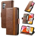 thumbnail image 1 of Dteck for Samsung Galaxy S25 Plus Wallet Case, Magnetic PU Leather Flip Folio Case with Card Holders RFID Blocking Kickstand Shockproof TPU Inner Shell Phone Case, Darkbrown, 1 of 1