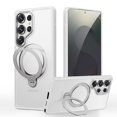 thumbnail image 1 of Dteck For Samsung Galaxy S25 Ultra Case with 360° Spin Magnetic Ring Stand,Shockproof TPU+PC Case Compatible with Mag Safe Ring Holder Kickstand Cover,White, 1 of 5