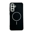 thumbnail image 1 of Dteck for Samsung Galaxy S25 Ultra Case,Compatible with MagSafe Accessory, Matte Ultra Thin Soft TPU Rubber Military Grade Drop Protection Slim Fit Shockproof Phone Case, Blackwhite, 1 of 6