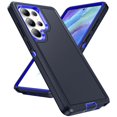 thumbnail image 1 of Dteck for Samsung Galaxy S25 Ultra Case,Hybrid Silicone+PC Drop Test Heavy Duty Sturdy Shockproof Slim Fit Protective Phone Cover for Galaxy S25 Ultra,Navyblue, 1 of 6