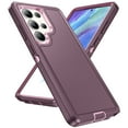 thumbnail image 1 of Dteck for Samsung Galaxy S25 Ultra Case,Hybrid Silicone+PC Drop Test Heavy Duty Sturdy Shockproof Slim Fit Protective Phone Cover for Galaxy S25 Ultra,Purple, 1 of 6