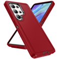 thumbnail image 1 of Dteck for Samsung Galaxy S25 Ultra Case,Hybrid Silicone+PC Drop Test Heavy Duty Sturdy Shockproof Slim Fit Protective Phone Cover for Galaxy S25 Ultra,Red, 1 of 6