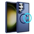 thumbnail image 1 of Dteck for Samsung Galaxy S25 Ultra Case with Magnetic, Compatible with MagSafe, Military Drop Protection Slim Translucent Matte Shockproof with Anti-Fingerprint Phone Case,Deep Blue, 1 of 8