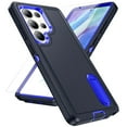 thumbnail image 1 of Dteck for Samsung Galaxy S25 Ultra Case with Screen Protector, for Samsung S25 Ultra Case with Built in Kickstand, Shockproof/DropProof Military Grade Protective Cover for Galaxy S25 Ultra,Deep Blue, 1 of 7