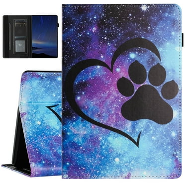 Dteck for Samsung Galaxy Tab A 8.0 Case 2019, Galaxy Tab A 8 Inch (SM-T290/T295) Tablet Case with Card Slots, Multi-Angle Viewing Stand, Cute Pattern PU Leather Folio Flip Case,Love