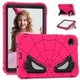 thumbnail image 1 of Dteck for Samsung Galaxy Tab A11 2025 8.7 inch SM-X133/X155) Tablet Case,Heavy Duty Hybrid Shockproof Rugged Protective Cover with Foldable Kickstand for Kids Children Boys Babies, Rose+Black, 1 of 6