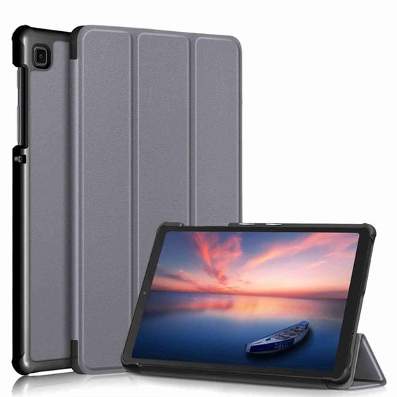 Dteck for Samsung Galaxy Tab A7 Lite 2021 Case, Tab A7 Lite Case SM-T220/T225 , Slim Tri-Fold Folio Stand Cover Case Compatible with Samsung Galaxy Tab A7 Lite 8.7" 2021 Release, Gray