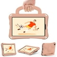 thumbnail image 1 of Dteck for Samsung Galaxy Tab A7 Lite 8.7" 2021 (SM-T220/T225) Kids Case,Lightweight EVA+PC Kid Friendly Shockproof Stand Handle Protective Case,Lightpink, 1 of 6