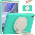 thumbnail image 1 of Dteck Samsung Galaxy Tab A7 Lite Case 8.7" with Hand Grip for Kids, Portable Carrying Rugged Shockproof Cover with Rotatable Stand for Samsung Galaxy Tab A7 Lite 2021 SM-T220/T225/T227, Mint, 1 of 1