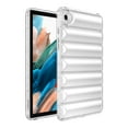 thumbnail image 1 of Dteck for Samsung Galaxy Tab A9 5G Case 8.7 Inch 2023, Soft Lightweight Stylish Down Jacket Desigh Shockproof Protective Back Cover for Tab A9 Plus Tablet (SM-X110/X115/X117),Clear, 1 of 7
