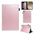 thumbnail image 1 of Dteck for Samsung Galaxy Tab A9 Plus 11 Inch (SM-X210/X215/X216/X218) Card Slots Wallet Case ,Premium Leather Business Folio Stand Case Auto Wake/Sleep and Multiple Viewing Angles Cover,Rosegold, 1 of 5