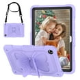 thumbnail image 1 of Dteck for Samsung Galaxy Tab A9 Plus Case for Kids Girls, Galaxy Tab A9+ Case with Shoulder Strap Butterfly Wings Stand Shockproof Protective Cover for Galaxy Tab A9 Plus 11 Inch 2023,Purple, 1 of 5