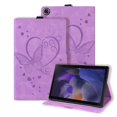 thumbnail image 1 of Dteck for Samsung Galaxy Tab A9 Plus Case, PU Leather Stand Cover Embossed Butterfly Folio Case with Card Holder S Pen Holder for Galaxy Tab A9 Plus 11 Inch 2023 Tablet,Purple, 1 of 9
