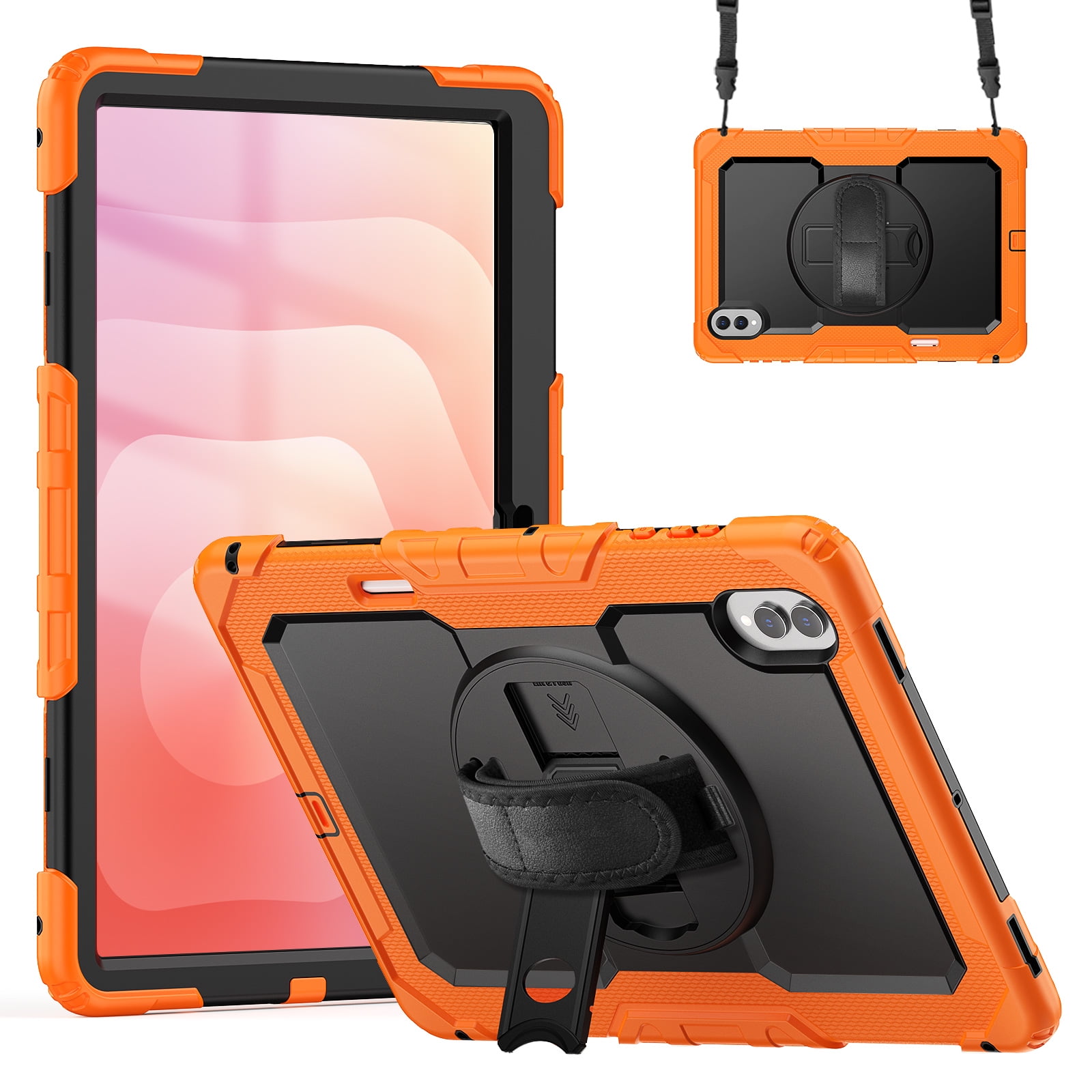 Dteck for Samsung Galaxy Tab S11 Ultra Case with Built-in Screen