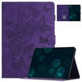 thumbnail image 1 of Dteck for Samsung Galaxy Tab S6 Lite 10.4 Inch Case with Pen Holder, Embossed Butterfly PU Leather Slim Fit Stand Folio Cover for Samsung Tablet (SM-P610/P613/P615/P619),Purple, 1 of 5