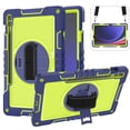 thumbnail image 1 of Dteck for Samsung Galaxy Tab S9 FE+ 5G Case / Tab S9 Plus Case 12.4" 2023 With Pencil Holder, 360 Rotating Hand Strap & Stand Drop-Proof Case for Galaxy Tab S9 FE Plus/S9 12.4",Navy Green, 1 of 8