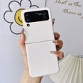 thumbnail image 1 of Dteck for Samsung Galaxy Z Flip 4 6.7" 2022 Frosted Folding Case, Lightweight & Ultra-Thin Anti-Drop & Shockproof Protective Case for Samsung Z Flip 4 5G Ladies Girls Women Men, White, 1 of 8
