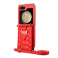 thumbnail image 1 of Dteck for Samsung Galaxy Z Flip 5 Case, Z Flip5 Crossbody Wallet Case with Card Holder for Women Girls, Soft PU Leather Shockproof Protective Phone Cover for Samsung Galaxy Z Flip 5,Red, 1 of 11