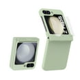 thumbnail image 1 of Dteck for Samsung Galaxy Z Flip 5 Case with Hinge Protection, Z Flip5 5G Case with Screen Protector, Skin-Friendly PC Shockproof Slim Protective Cover for Samsung Galaxy Z Flip5 5G,Green, 1 of 6