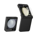 thumbnail image 1 of Dteck for Samsung Galaxy Z Flip 5 Case with Hinge Protection, Z Flip5 5G Case with Screen Protector, Skin-Friendly PC Shockproof Slim Protective Cover for Samsung Galaxy Z Flip5 5G,Black, 1 of 6