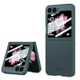 thumbnail image 1 of Dteck for Samsung Galaxy Z Flip 6 Case with Built-in Screen Protector, Premium Matte PC Case Skin Feel Slim Fit Shockproof Full-Body Protective Cover for Samsung Galaxy Z Flip 6 5G,Green, 1 of 4