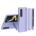 thumbnail image 1 of Dteck for Samsung Galaxy Z Fold 3 with Pen, Slim 1 in 1 Protective Case with Detachable Invisible Stand / S Pen Slot for Samsung Galaxy Z Fold 3 5G,Lavender, 1 of 6