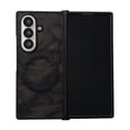thumbnail image 1 of Dteck for Samsung Galaxy Z Fold 4 5G Case, Magnetic Compatible with MagSafe Accessory Shockproof PU Leather + Soft TPU Shell Ultra Thin Slim Anti-Scratch Protective Case, Black, 1 of 3