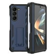 thumbnail image 1 of Dteck for Samsung Galaxy Z Fold 5 Case with Belt Clip, Z Fold5 Case with Hinge Protection S Pen Slot, Heavy Duty Hybrid Shockproof Rugged Protective Cover with Kickstand for Galaxy Z Fold5,Navy Blue, 1 of 7
