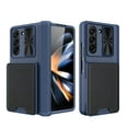 thumbnail image 1 of Dteck for Samsung Galaxy Z Fold 5 Case with Hinge Protection, Detachable Card Wallet Phone Case with Built-in Front Screen Protector, Hybrid Shockproof Rugged Case for Samsung Z Fold5,Blue, 1 of 8
