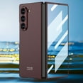 thumbnail image 1 of Dteck for Samsung Galaxy Z Fold 6 Clear Case with Built-in Screen Protector Hinge protective Transparent All-round Protective Shockproof Case for Samsung Galaxy Z Fold 6 5G, Winered, 1 of 7