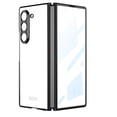 thumbnail image 1 of Dteck for Samsung Galaxy Z Fold 7 Full-Body Case, Built-in Screen Protector, Luxury Plating Transparent All-Inclusive Shockproof Protective Cover, Black, 1 of 9