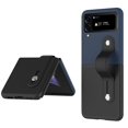 thumbnail image 1 of Dteck Samsung Z Flip4 5G Case with Hand Strap Stand, Slim Bicolor Hard Protective Cover for Samsung Galaxy Z Flip4 5G,Black + Deep Blue, 1 of 8