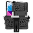 thumbnail image 1 of Dteck Screen Protector Case for iPad 10th Generation 10.9-inch,iPad 11-inch (A16) 2025 Shockproof Rugged Rubber Case 2-Layer Protection Armor Kickstand Cover,White, 1 of 5