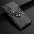 thumbnail image 1 of Dteck Shockproof Case For Galaxy S20 FE 6.5 inch, Rotating Ring Armor Dual Layer Ring Kickstand Shockproof Drop Protection Compatible Magnetic Car Mount case Holder, black, 1 of 5
