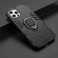thumbnail image 1 of Dteck Shockproof Case For iPhone 12 Pro Max [Magnetic Car Mount] Heavy Duty Armor Protective Rugged 2 in 1 Shock-Absorbing Case with 360 Degree Rotation Ring Case, Black, 1 of 6