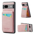 thumbnail image 1 of Dteck Shockproof Case for Google Pixel 8A Wallet Case with Card Holder, Flip Stand Wallet Case Compatible with Women Men with RFID Blocking Slim Durable Leather Flip Wallet Phone Case,Pink, 1 of 9