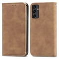 thumbnail image 1 of Dteck Shockproof Case for Samsung Galaxy A14 5G, Magnetic PU Leather Flip Back Cover Foldable Cover Card Holder Slot Stand for Galaxy A14 5G,Brown, 1 of 4