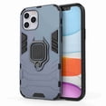 thumbnail image 1 of Dteck Shockproof Case For iPhone 12 Mini 5.4 [Magnetic Car Mount] Heavy Duty Armor Protective Rugged 2 in 1 Shock-Absorbing Case with 360 Degree Rotation Ring Case, Navyblue, 1 of 4